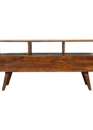 Chestnut Nordic 3 Drawer TV Unit