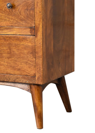 Chestnut Solid Wood 8 Drawer Chest