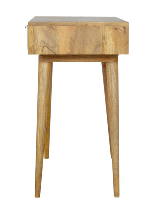 Grey Tweed Writing Desk