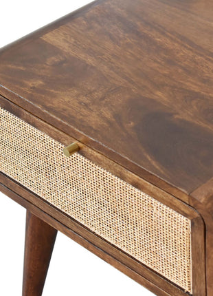 Close-knit Chestnut Bedside