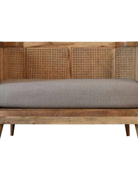 Sofá de lino Larissa Mud