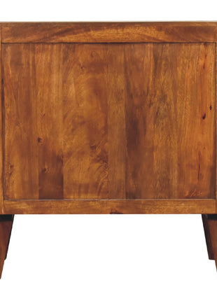 Carved Chestnut Cabinet