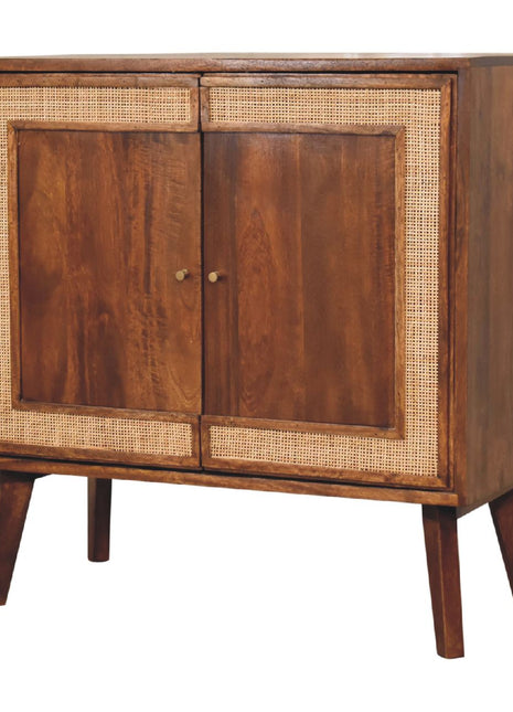 Carved Chestnut Cabinet