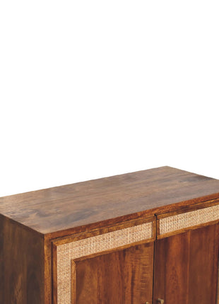 Carved Chestnut Cabinet
