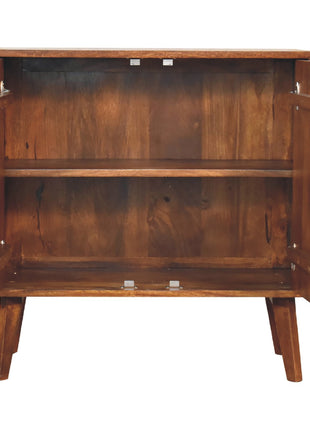 Carved Chestnut Cabinet