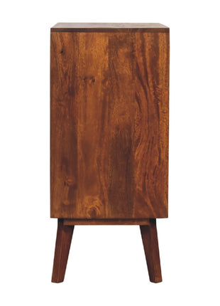 Carved Chestnut Cabinet