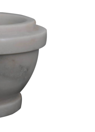 White Marble Pestle & Mortar Set