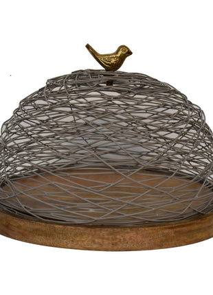 Blue Bird Nest Cake Stand Set