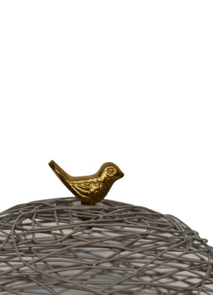 Blue Bird Nest Cake Stand Set