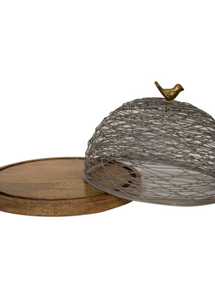 Blue Bird Nest Cake Stand Set