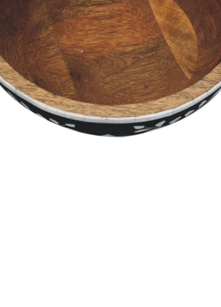 Floral Resin Inlay Bowl Set