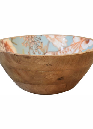 Floral Bird Bowl Set of 2