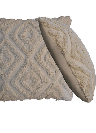 Cream Mini Diamond Cushion Set of 2