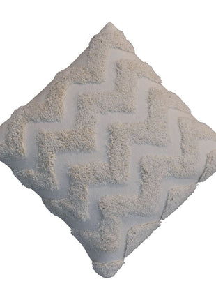 Cream Zig-zag Cushion Set of 2