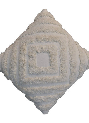 Cream Diamond Cushion Set of 2