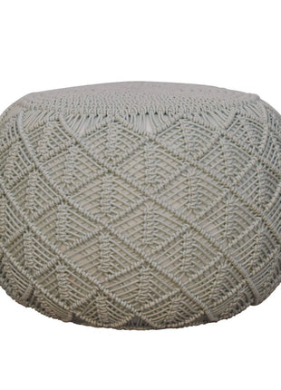 Ansley Salbeigrüner Pouf