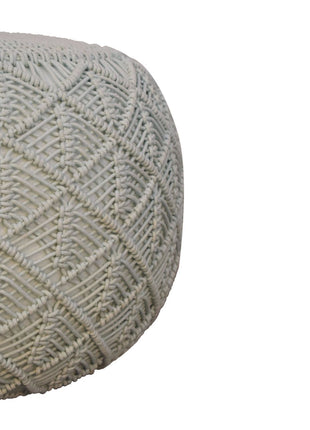 Ansley Salbeigrüner Pouf