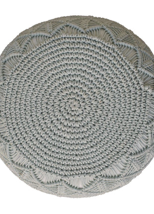 Ansley Salbeigrüner Pouf