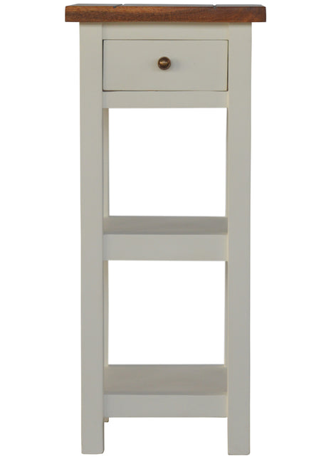 Country Two Tone Telephone Table