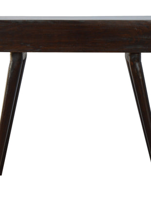 Walnut Open Shelf Writing Desk