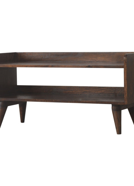 Walnut Nordic Storage Bench