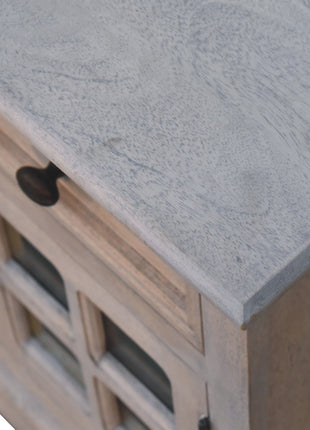 Glazed Stone Bedside