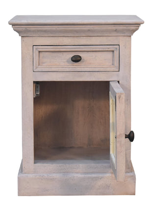 Glazed Stone Bedside