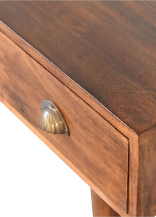 Chestnut Open Slot Writing Desk