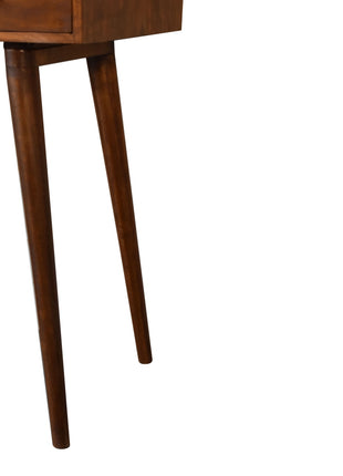 Chestnut Open Slot Writing Desk