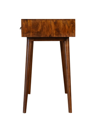 Chestnut Open Slot Writing Desk