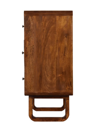 U Curved Chestnut Chest