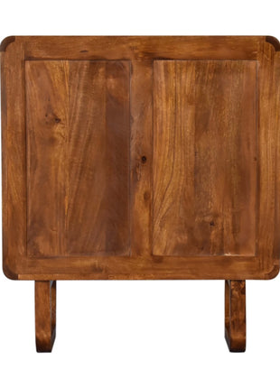 U Curved Chestnut Chest