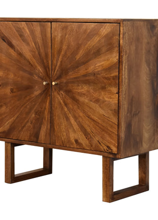 U-Shape Chestnut Sunrise Cabinet