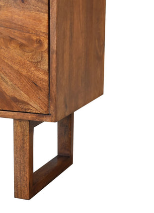 U-Shape Chestnut Sunrise Cabinet