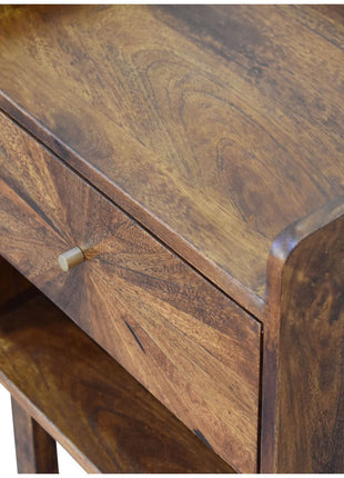U-Chestnut Sunrise Open Bedside