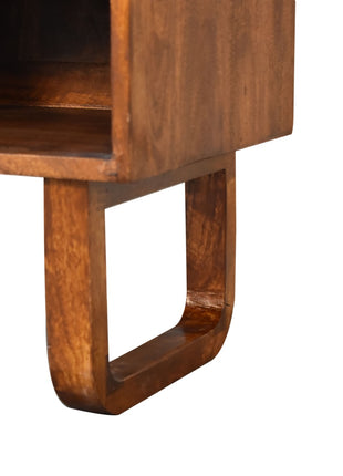 U-Chestnut Sunrise Open Bedside