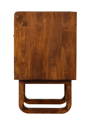 U-Chestnut Sunrise Open Bedside
