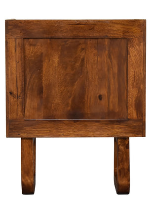 U-Chestnut Sunrise Open Bedside