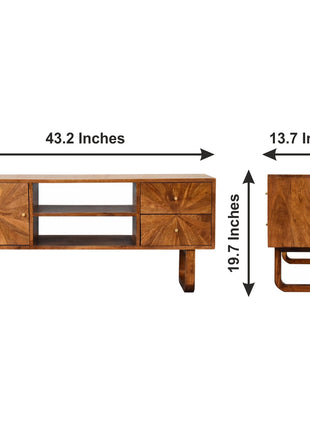 U-Chestnut Sunrise Media Unit