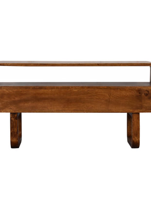 U-Shape Curve Chestnut Media Unit