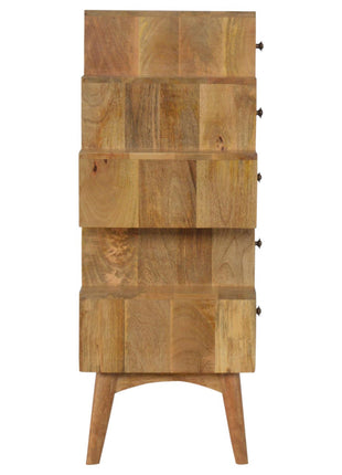 Mueble de torre de madera maciza