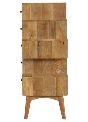Mueble de torre de madera maciza