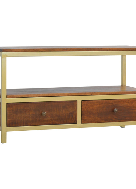 Media Unit With Gold Base