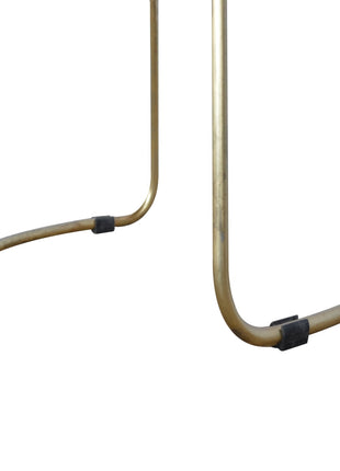Barhocker aus goldenem Eisen
