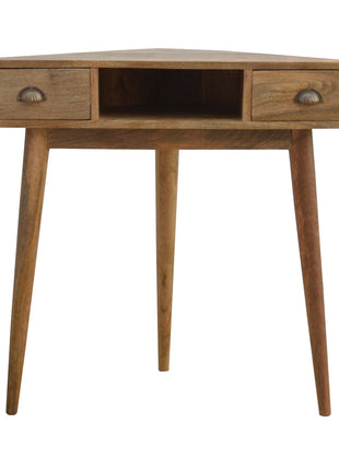 Solid Wood Corner Writing Desk