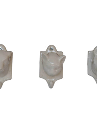 Assorted Animal Wall Hooks Set of 3
