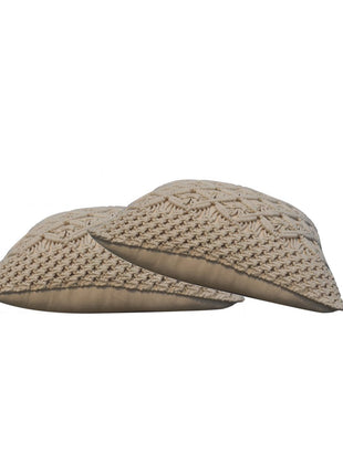 Lira Kissen 2er-Set - Creme