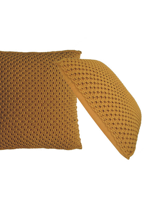 Myra Cushion Set of 2 - Mustard
