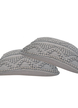 Nola Cushion Set of 2 - Grey