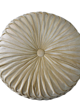Ockerfarbener Hart-Pouf
